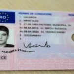 Romanian drivers license